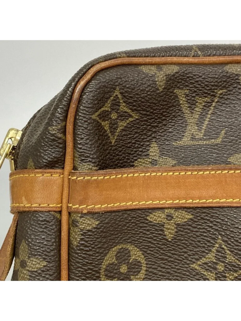 Louis Vuitton Clutch Monogram Compiegne 28 Brown